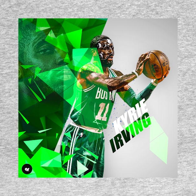 Masked Kyrie - Polygon by asGraphics